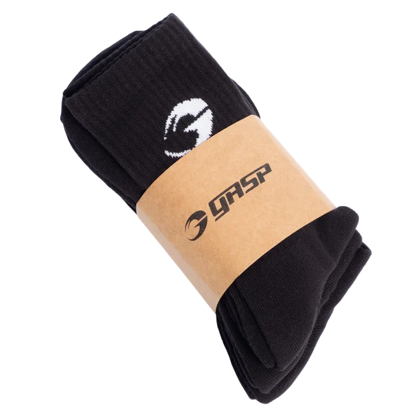 Gasp Crew Socks 3-p