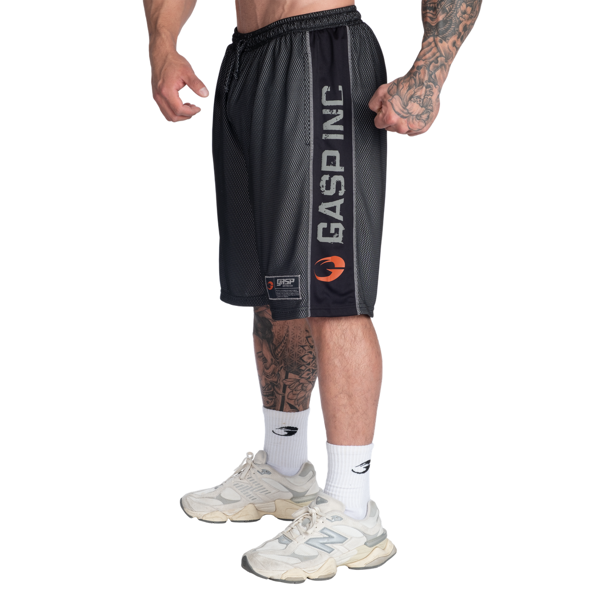 GASP No1 Mesh Shorts – Iron Cult Colombia (foto 2)